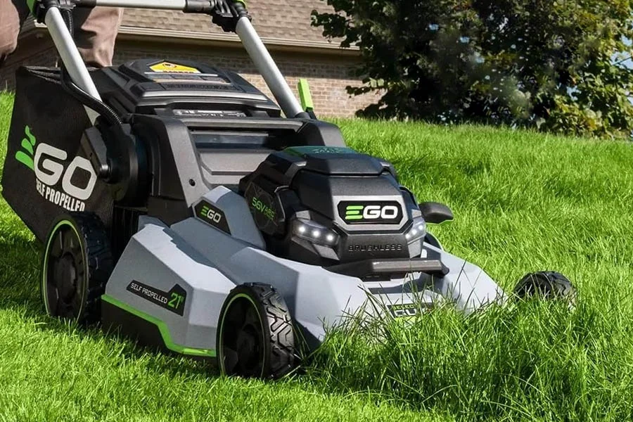 cordless electric lawnmower